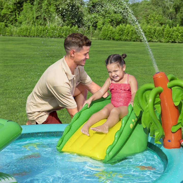 Bestway Wasserspielcenter Crocodile Cove